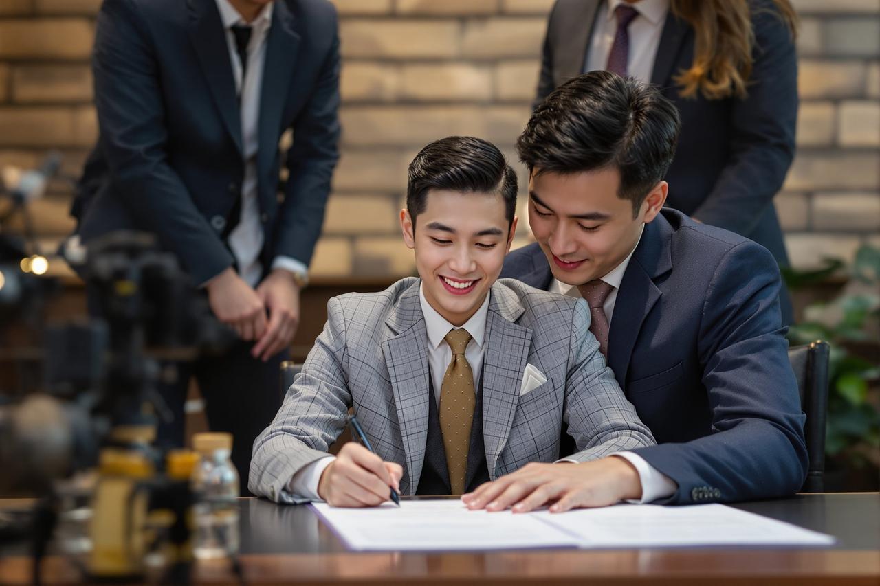 签约新生代演员陈思远，私人影院艺人矩阵再添新星